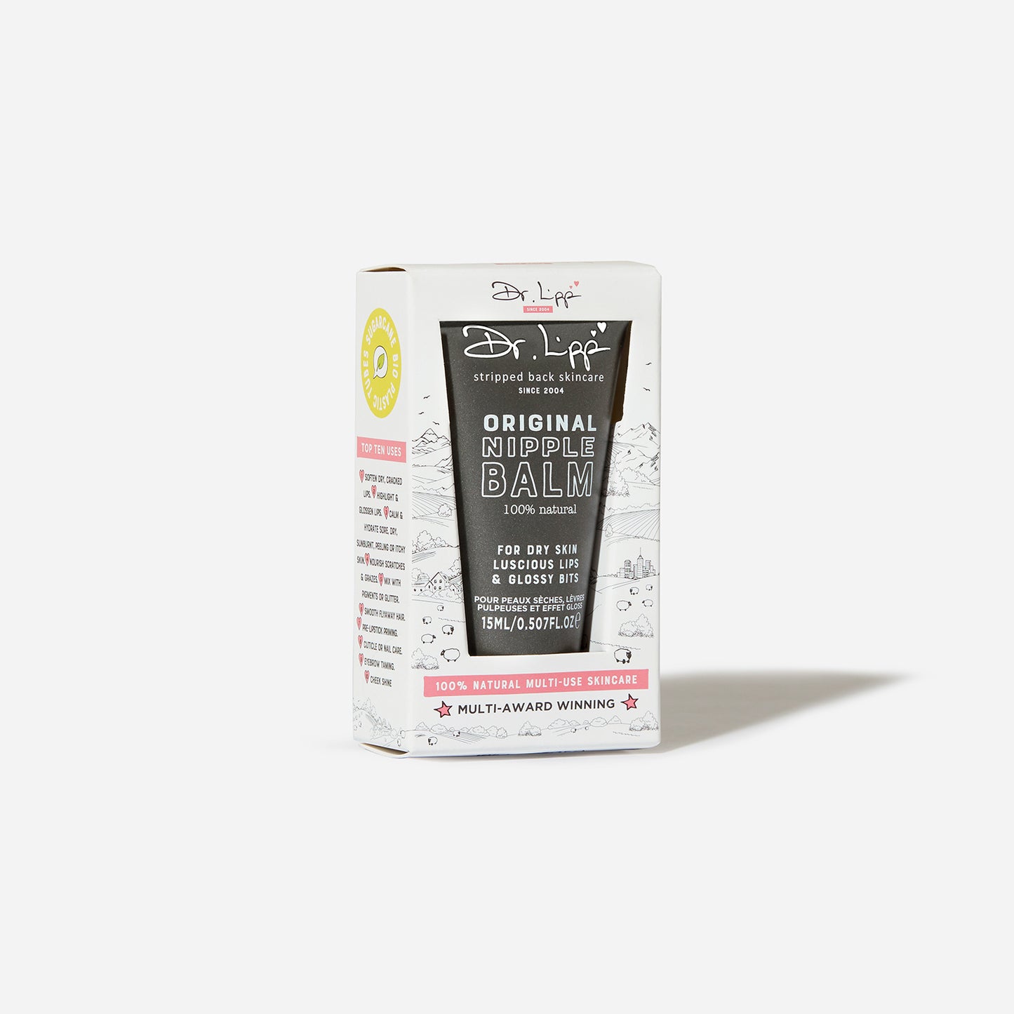 Dr.Lipp Original Nipple Balm 15ml in packaging